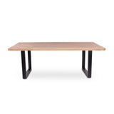 RETRO Tisch mit schwarzen Metallbeinen - ZEN ZONE