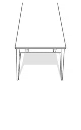 BROOKLYN Einlegeplatte 50 cm aus massiver, keilgezinkter europäischer Eiche - ZEN ZONE Furniture