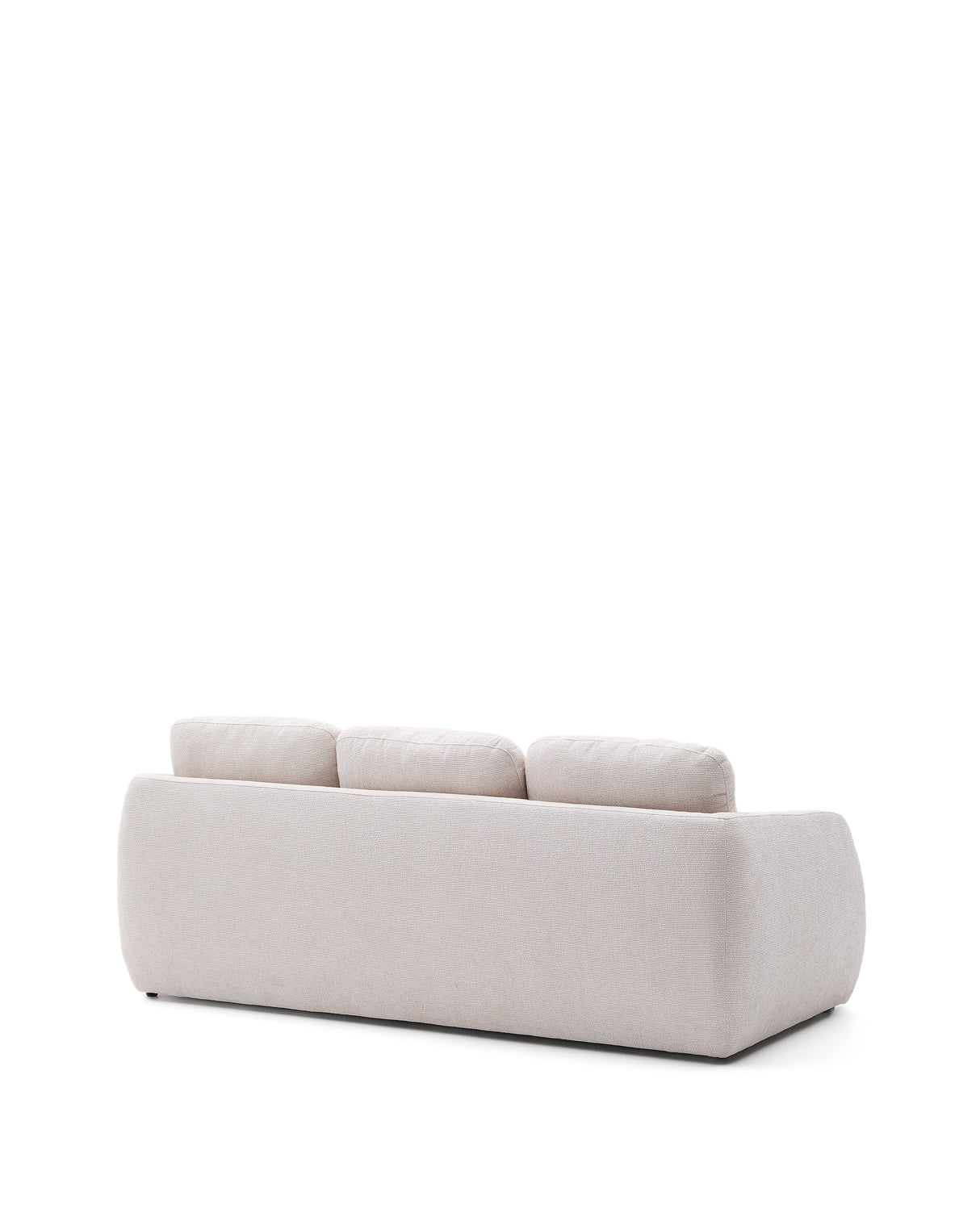 Schlafsofa Laira 3-Sitzer in Chenille ecru 225 cm FSC Mix Credit - ZEN ZONE Furniture