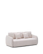 Schlafsofa Laira 3-Sitzer in Chenille ecru 225 cm FSC Mix Credit - ZEN ZONE Furniture