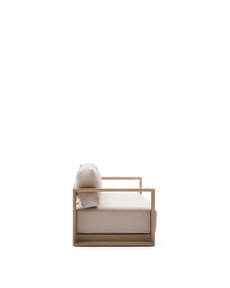 3-Sitzer-Sofa Ambra aus massivem Akazienholz mit hellem Finish 249 cm - ZEN ZONE Furniture