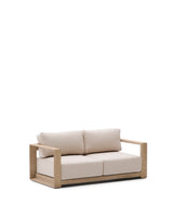 2-Sitzer-Sofa Ambra aus massivem Akazienholz mit hellem Finish 174 cm - ZEN ZONE Furniture