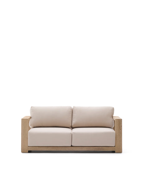 2-Sitzer-Sofa Ambra aus massivem Akazienholz mit hellem Finish 174 cm - ZEN ZONE Furniture