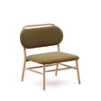 Sessel Helda aus grünem Chenille und massivem Eichenholz FSC Mix Credit - ZEN ZONE Furniture