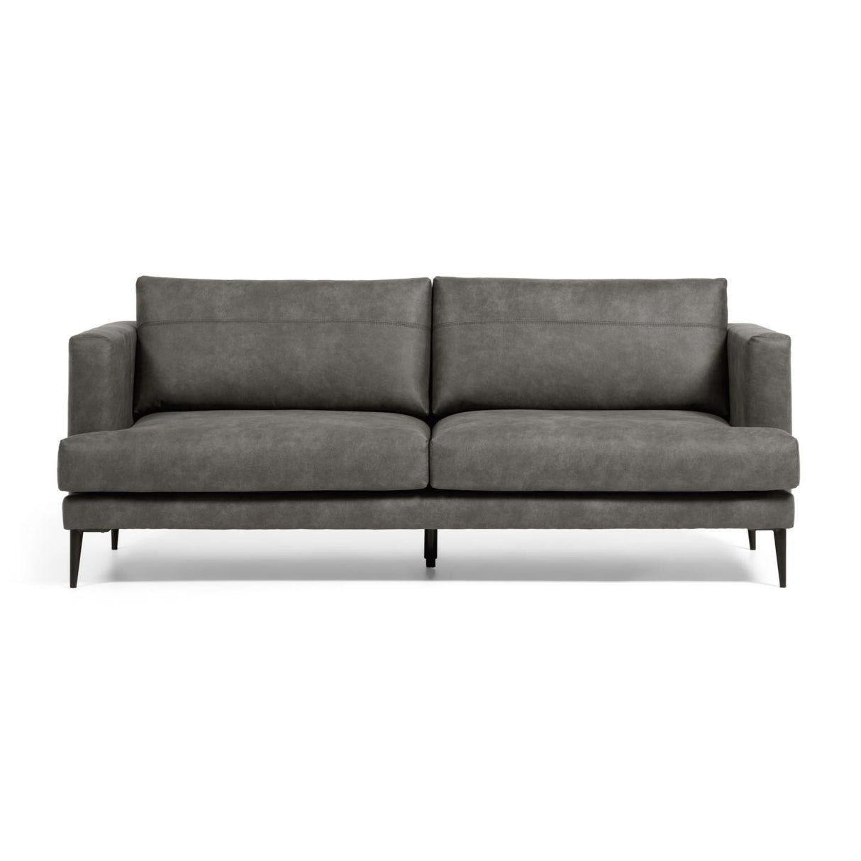 Tanya 2-Sitzer Sofa gepolstert in dunkelgrau 183 cm FSC Mix Credit - ZEN ZONE Furniture