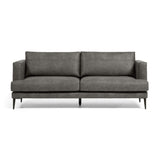 Tanya 2-Sitzer Sofa gepolstert in dunkelgrau 183 cm FSC Mix Credit - ZEN ZONE Furniture