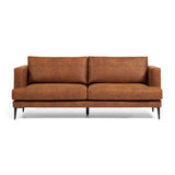 Tanya 2-Sitzer Sofa gepolstert in hellbraun 183 cm FSC Mix Credit - ZEN ZONE Furniture
