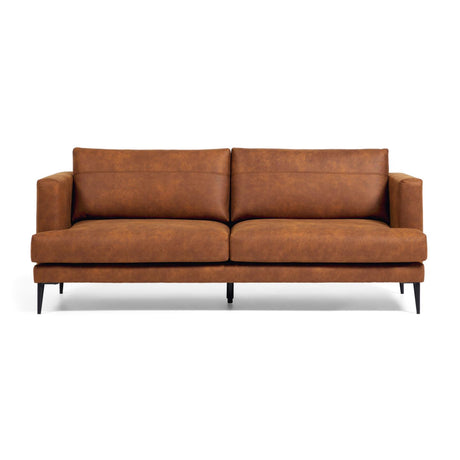Tanya 2-Sitzer Sofa gepolstert in hellbraun 183 cm FSC Mix Credit - ZEN ZONE Furniture