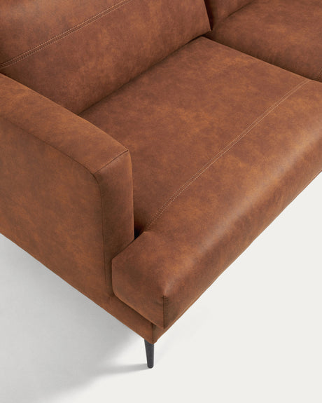 Tanya 2-Sitzer Sofa gepolstert in hellbraun 183 cm FSC Mix Credit - ZEN ZONE Furniture