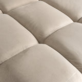 Couch Cube 3 Sitzer + Lounge Links (Quartz Khaki 903) - ZEN ZONE
