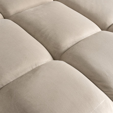 Couch Cube 3 Sitzer + Lounge Links (Quartz Khaki 903) - ZEN ZONE