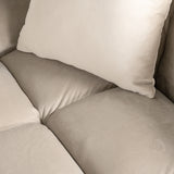 Couch Cube 3 Sitzer + Lounge Links (Quartz Khaki 903) - ZEN ZONE