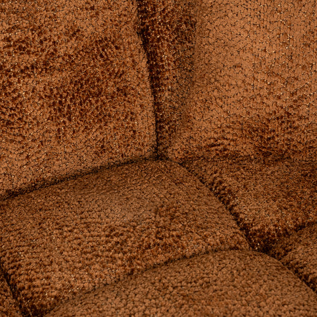 Sofa Cube 3-Sitzer + Lounge links (Be Lovely 603 Cinnamon) - ZEN ZONE