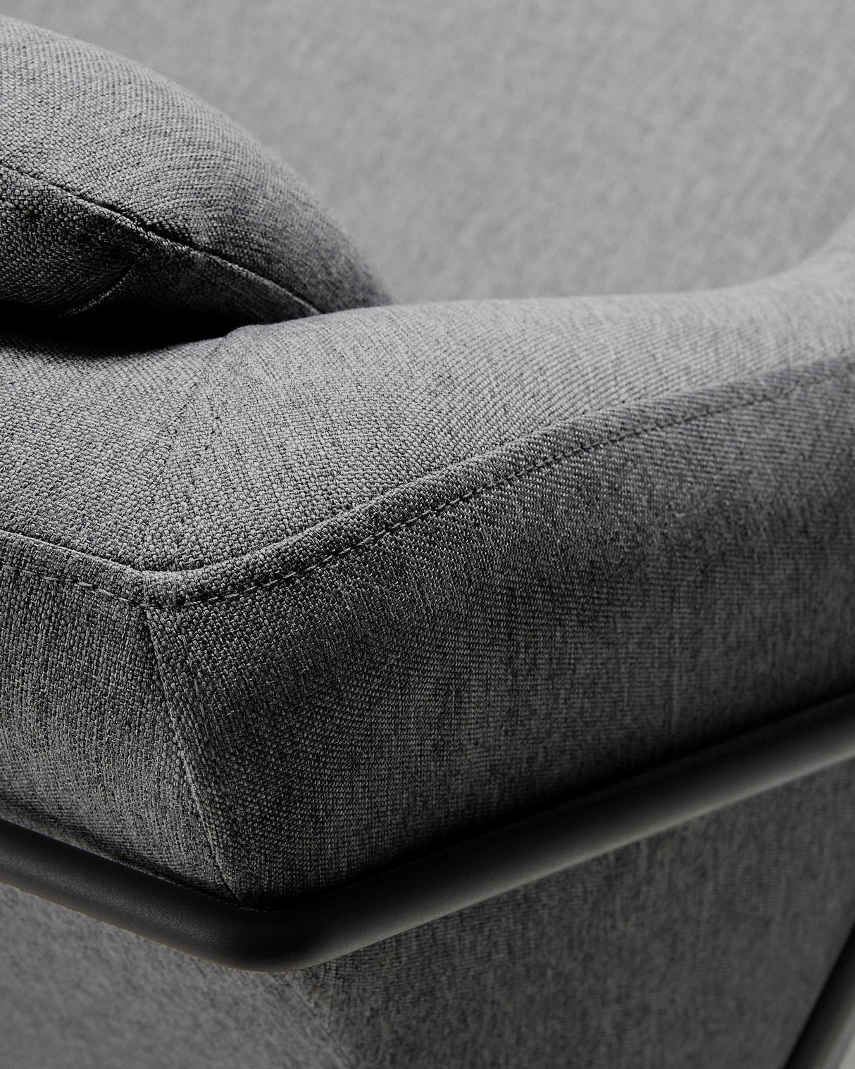 Brida 2-Sitzer-Sofa dunkelgrau 128 cm - ZEN ZONE Furniture