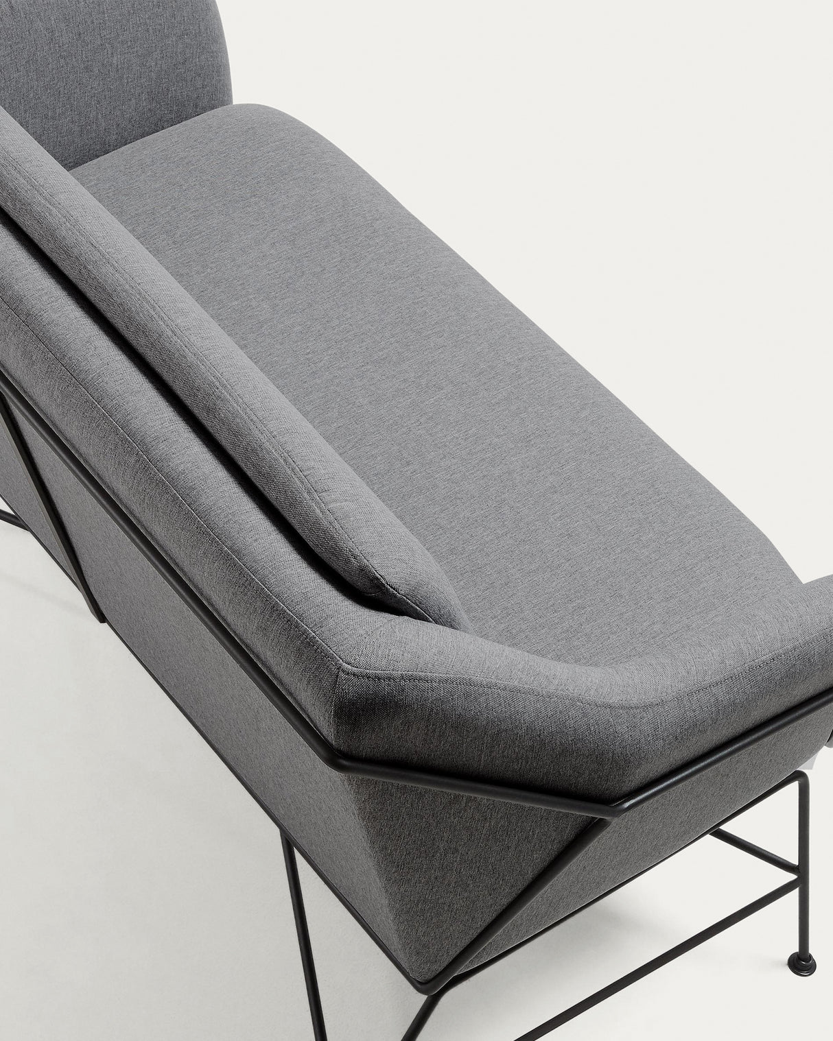 Brida 2-Sitzer-Sofa dunkelgrau 128 cm - ZEN ZONE Furniture