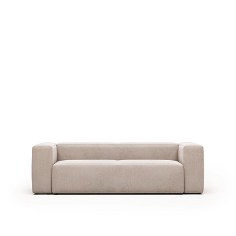 Blok 3-Sitzer Sofa beige 240 cm - ZEN ZONE