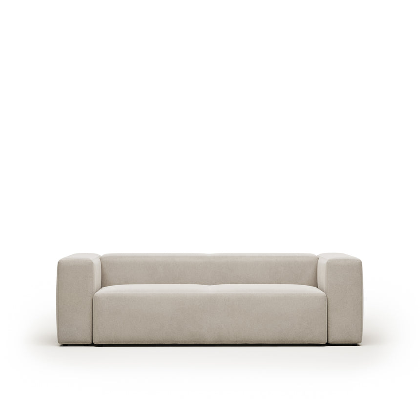 Blok 3-Sitzer Sofa beige 240 cm - ZEN ZONE Furniture