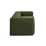 Blok 2-Sitzer-Sofa breiter Cord grün 210 cm - ZEN ZONE