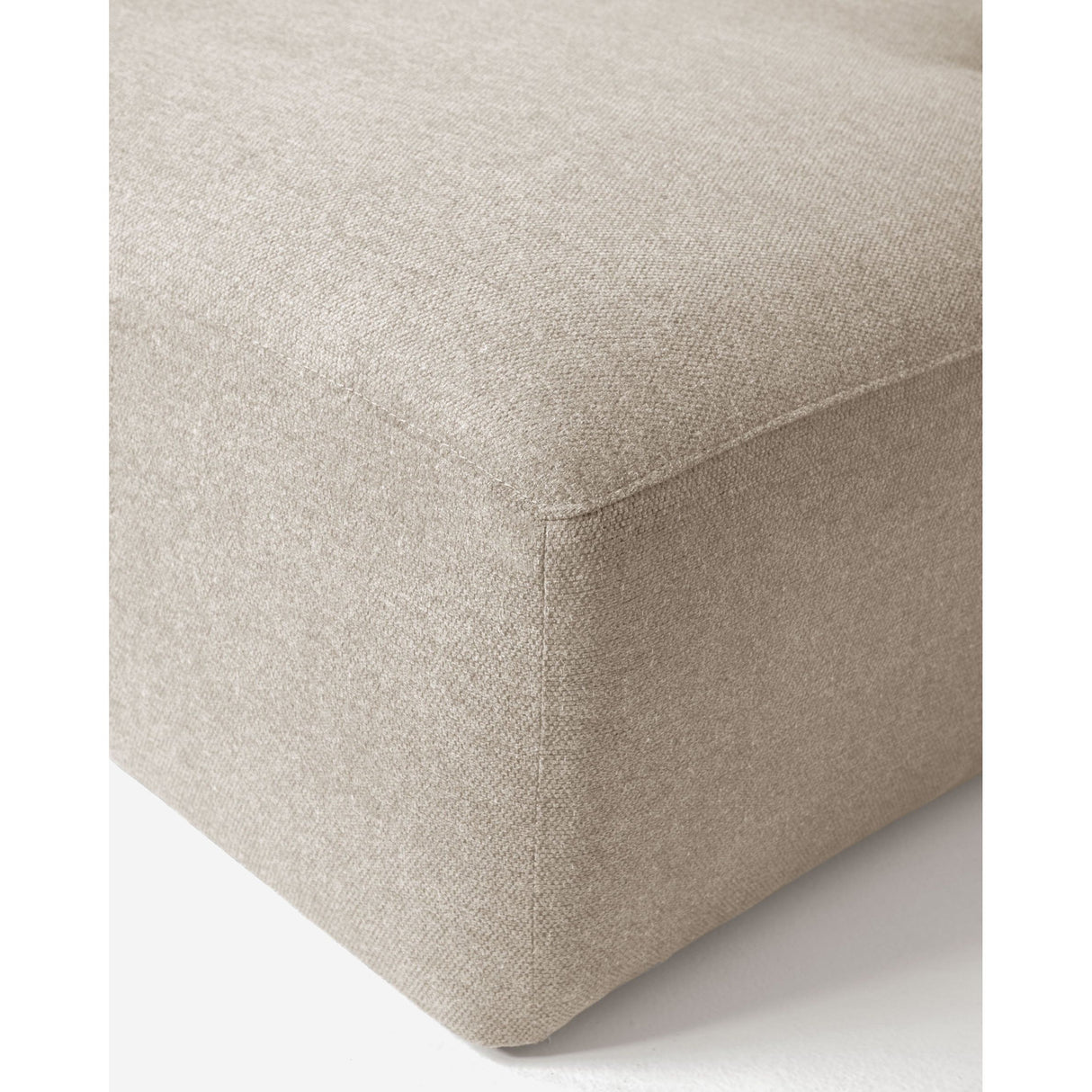 Blok 2-Sitzer Sofa mit Chaiselongue rechts beige 240 cm - ZEN ZONE