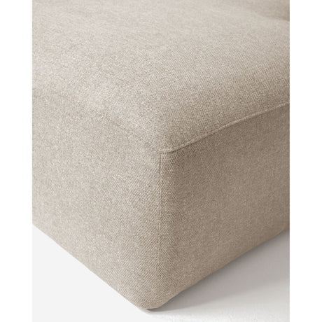 Blok 2-Sitzer Sofa mit Chaiselongue rechts beige 240 cm - ZEN ZONE