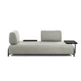 Compo 3-Sitzer Sofa beige-grau 232 cm - ZEN ZONE Furniture