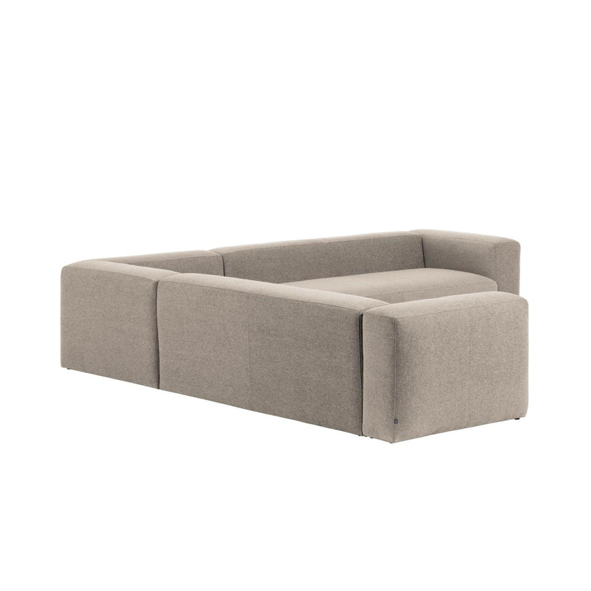 Blok 6-Sitzer Ecksofa in beige 320 x 320 cm - ZEN ZONE Furniture