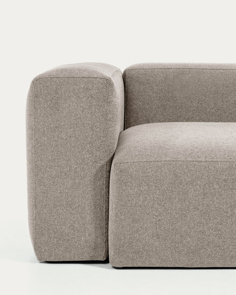Blok 3-Sitzer Ecksofa beige 290 x 230 cm / 230 cm 290 cm - ZEN ZONE Furniture