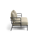 Mareluz 3-Sitzersofa aus schwarzem Stahl 197 cm - ZEN ZONE Furniture