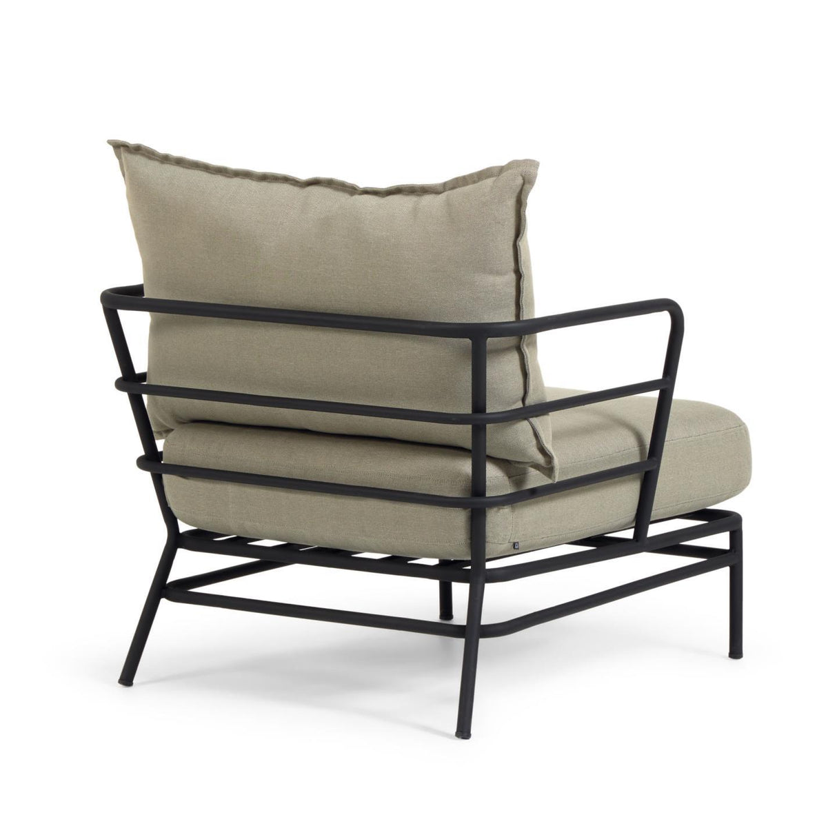 Mareluz Sessel aus schwarzem Stahl - ZEN ZONE Furniture