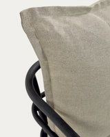Mareluz Sessel aus schwarzem Stahl - ZEN ZONE Furniture