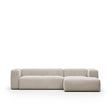 Blok 3-Sitzer Sofa mit Chaiselongue rechts in beige 300 cm - ZEN ZONE Furniture