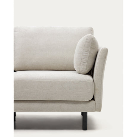 Gilma 2-Sitzer-Sofa aus Chenille in Perle 170 cm - ZEN ZONE