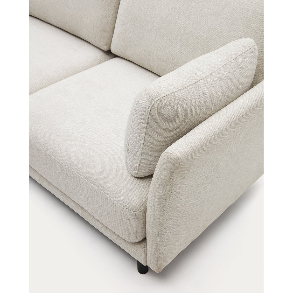 Gilma 2-Sitzer-Sofa aus Chenille in Perle 170 cm - ZEN ZONE
