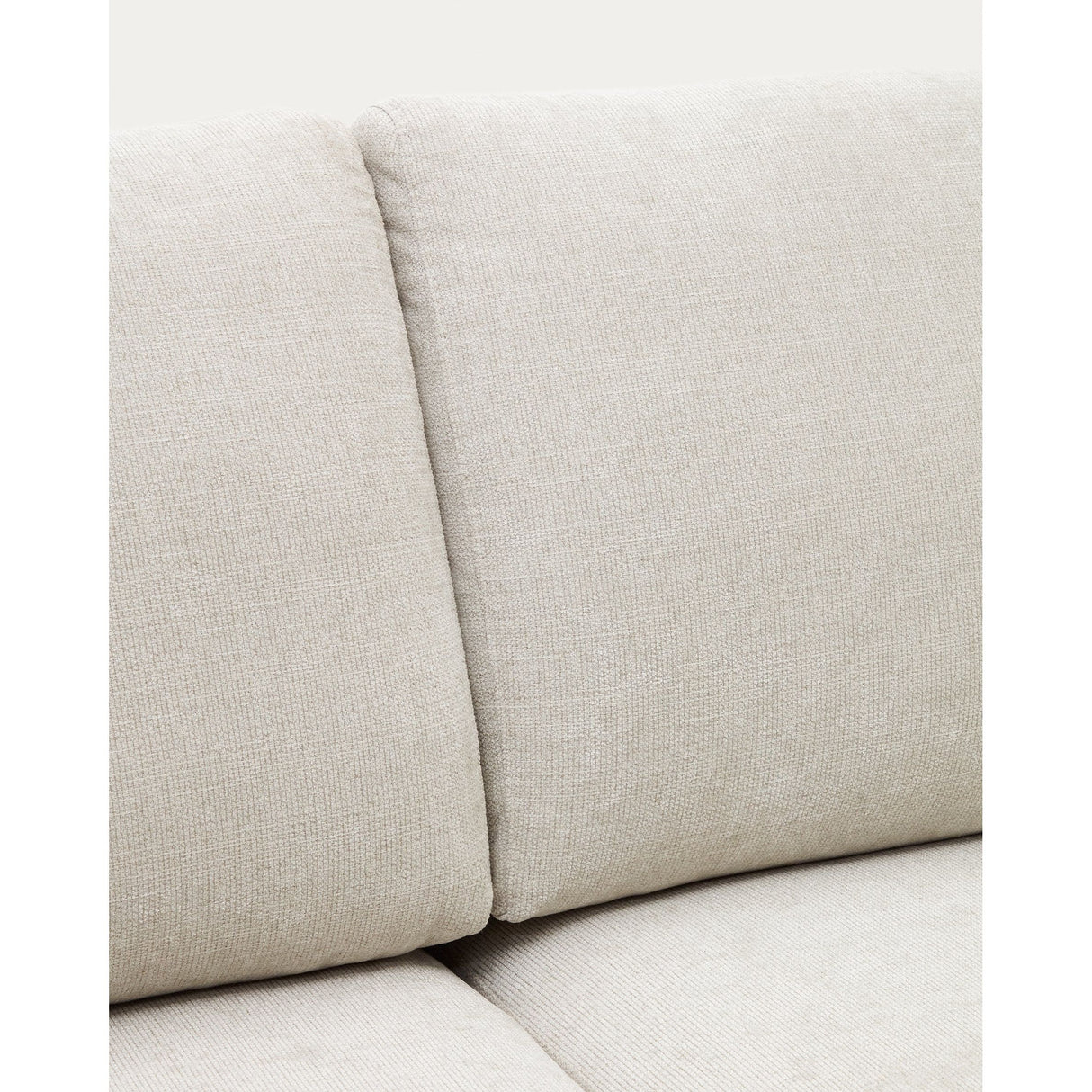 Gilma 2-Sitzer-Sofa aus Chenille in Perle 170 cm - ZEN ZONE
