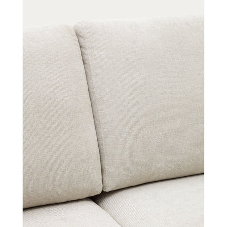 Gilma 2-Sitzer-Sofa aus Chenille in Perle 170 cm - ZEN ZONE