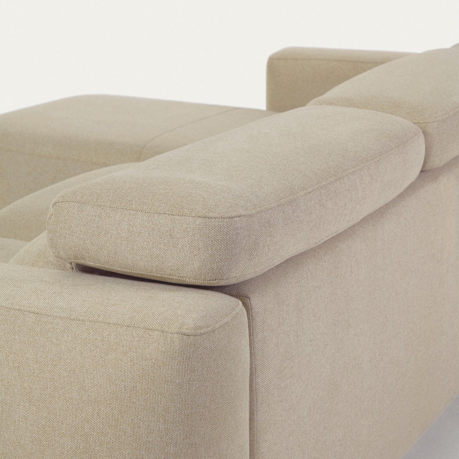 Singa 3-Sitzer Sofa mit Chaiselongue links beige 296 cm - ZEN ZONE Furniture
