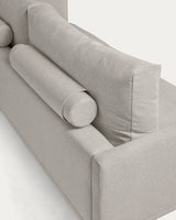 Galene 3-Sitzer Sofa beige 214 cm - ZEN ZONE Furniture