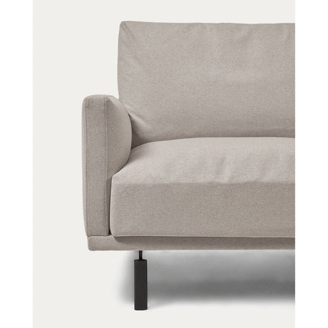 Galene 3-Sitzer Sofa beige mit Chaiselongue rechts 254 cm - ZEN ZONE