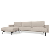 Galene 3-Sitzer Sofa beige mit Chaiselongue links 254 cm - ZEN ZONE Furniture