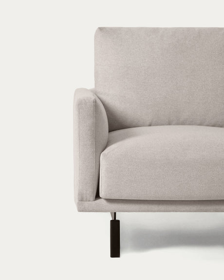 Galene 3-Sitzer Sofa beige mit Chaiselongue rechts 194 cm - ZEN ZONE Furniture