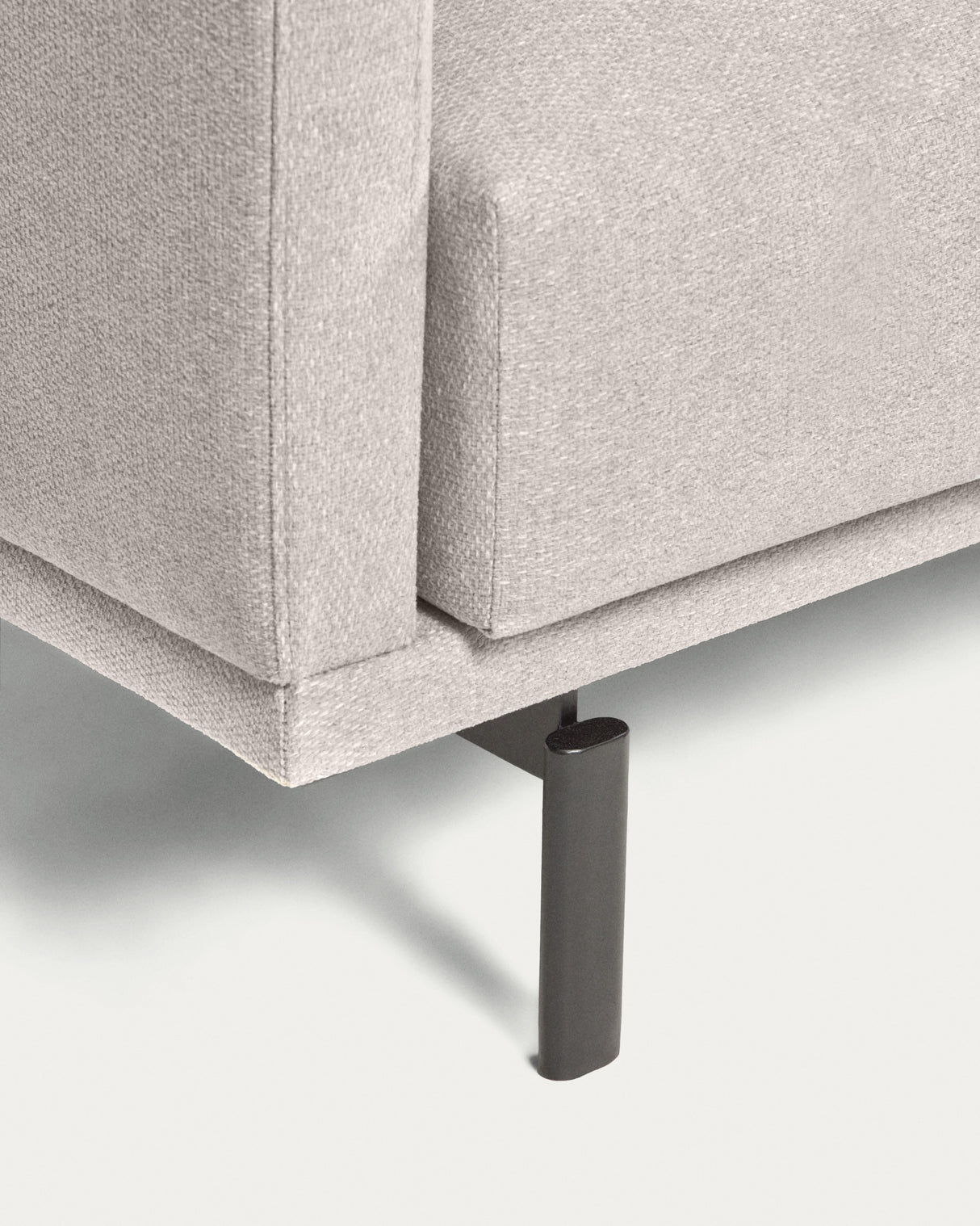 Galene 3-Sitzer Sofa beige mit Chaiselongue rechts 194 cm - ZEN ZONE Furniture