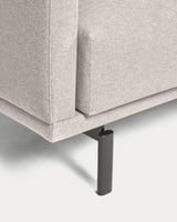 Galene 3-Sitzer Sofa beige mit Chaiselongue rechts 194 cm - ZEN ZONE Furniture