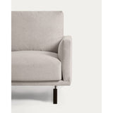 Galene 3-Sitzer Sofa beige mit Chaiselongue links 194 cm - ZEN ZONE