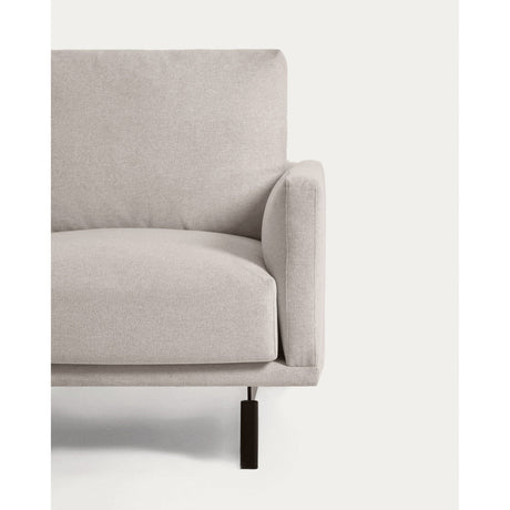 Galene 3-Sitzer Sofa beige mit Chaiselongue links 194 cm - ZEN ZONE
