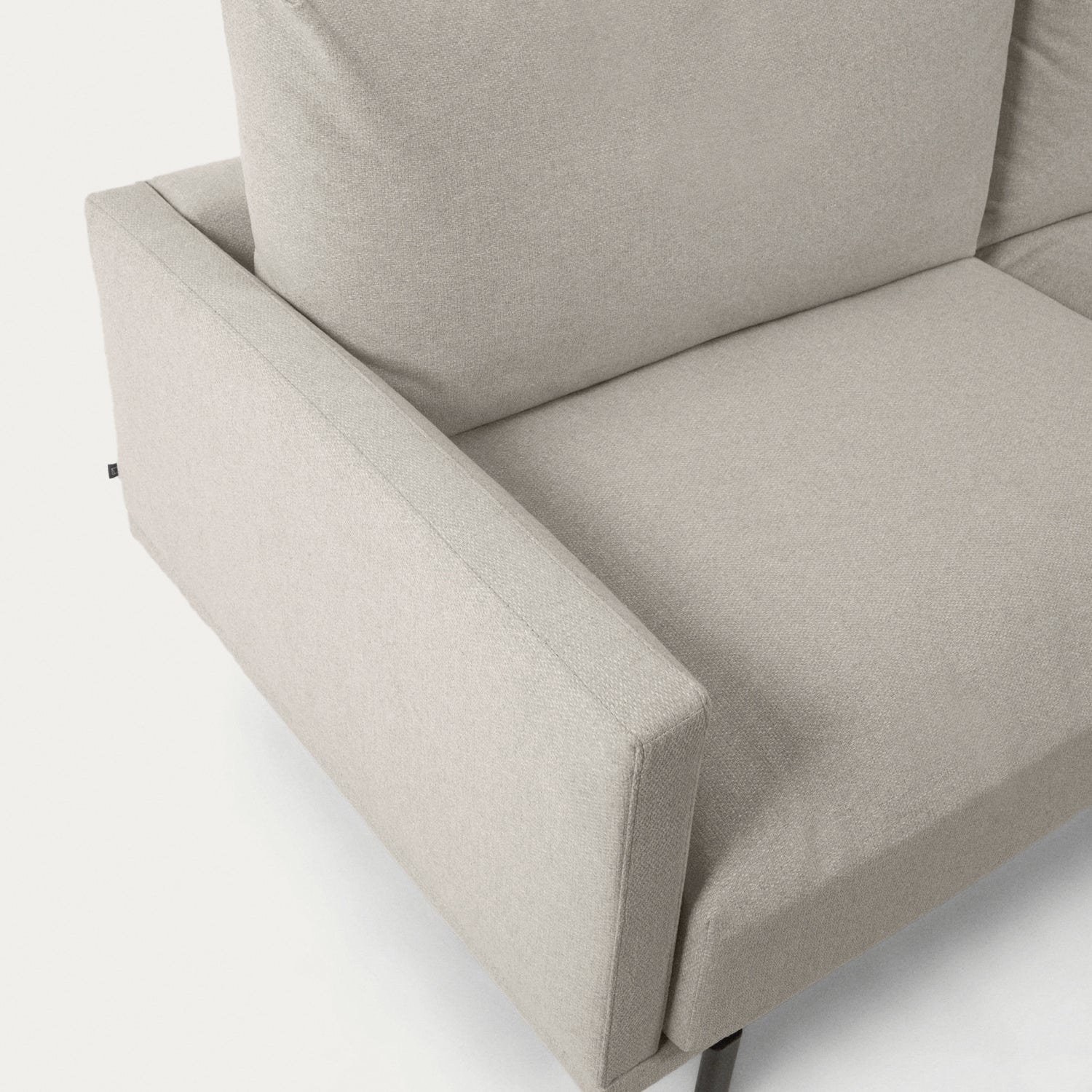 Galene 4-Sitzer Sofa beige mit Chaiselongue rechts 314 cm - ZEN ZONE Furniture