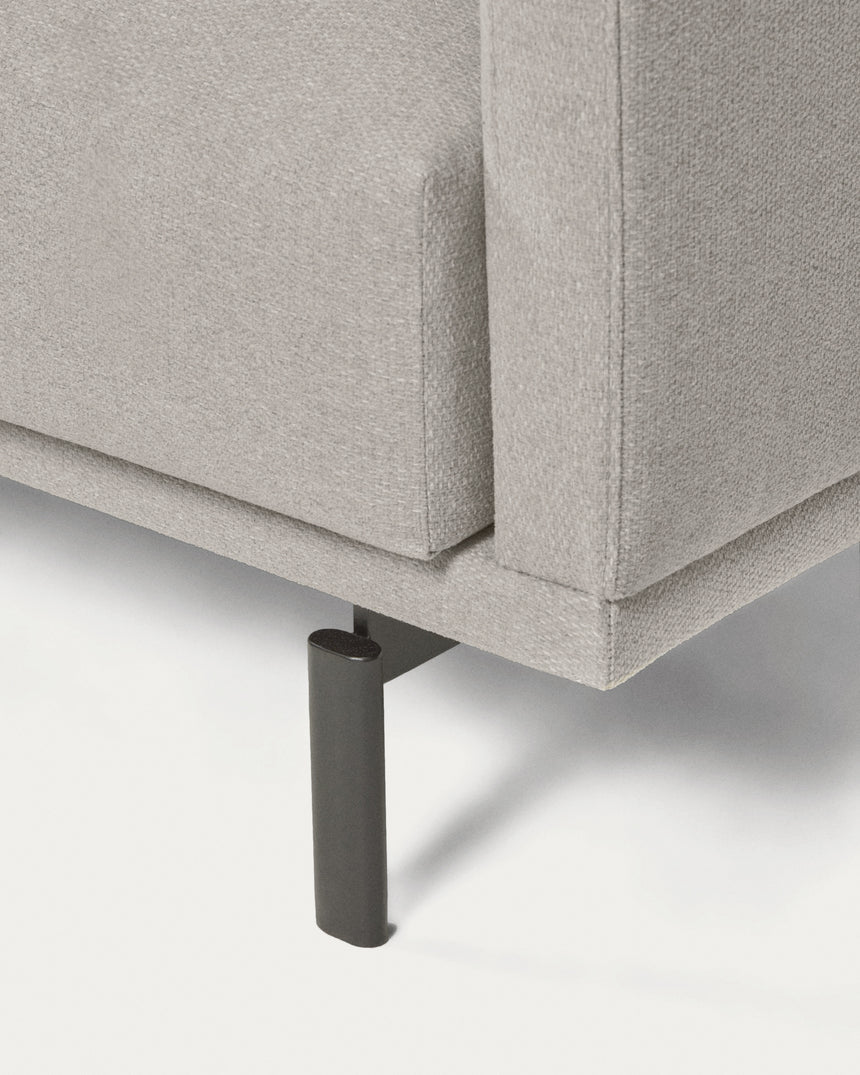 Galene 4-Sitzer Sofa beige mit Chaiselongue rechts 314 cm - ZEN ZONE Furniture