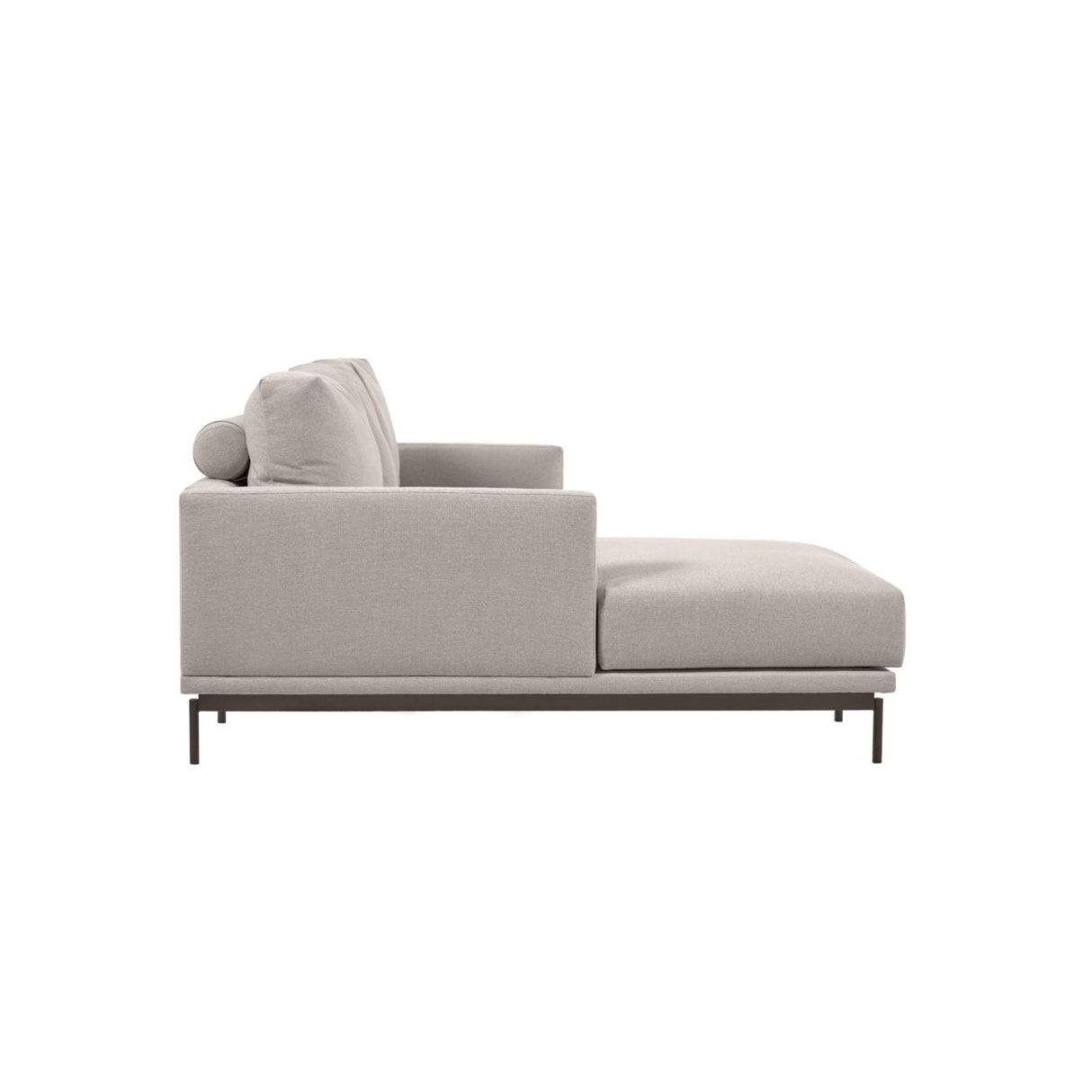 Galene 4-Sitzer Sofa beige mit Chaiselongue links 314 cm - ZEN ZONE