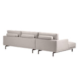 Galene 4-Sitzer Sofa beige mit Chaiselongue links 314 cm - ZEN ZONE
