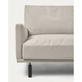 Galene 4-Sitzer Sofa beige mit Chaiselongue links 314 cm - ZEN ZONE