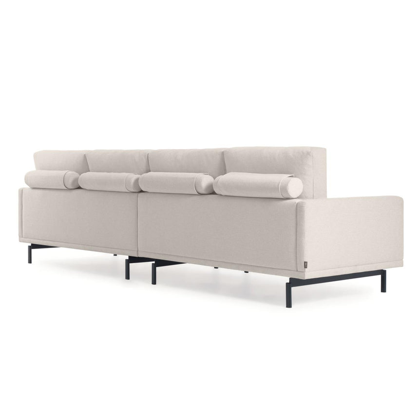 Galene 4-Sitzer Sofa beige 334 cm - ZEN ZONE Furniture